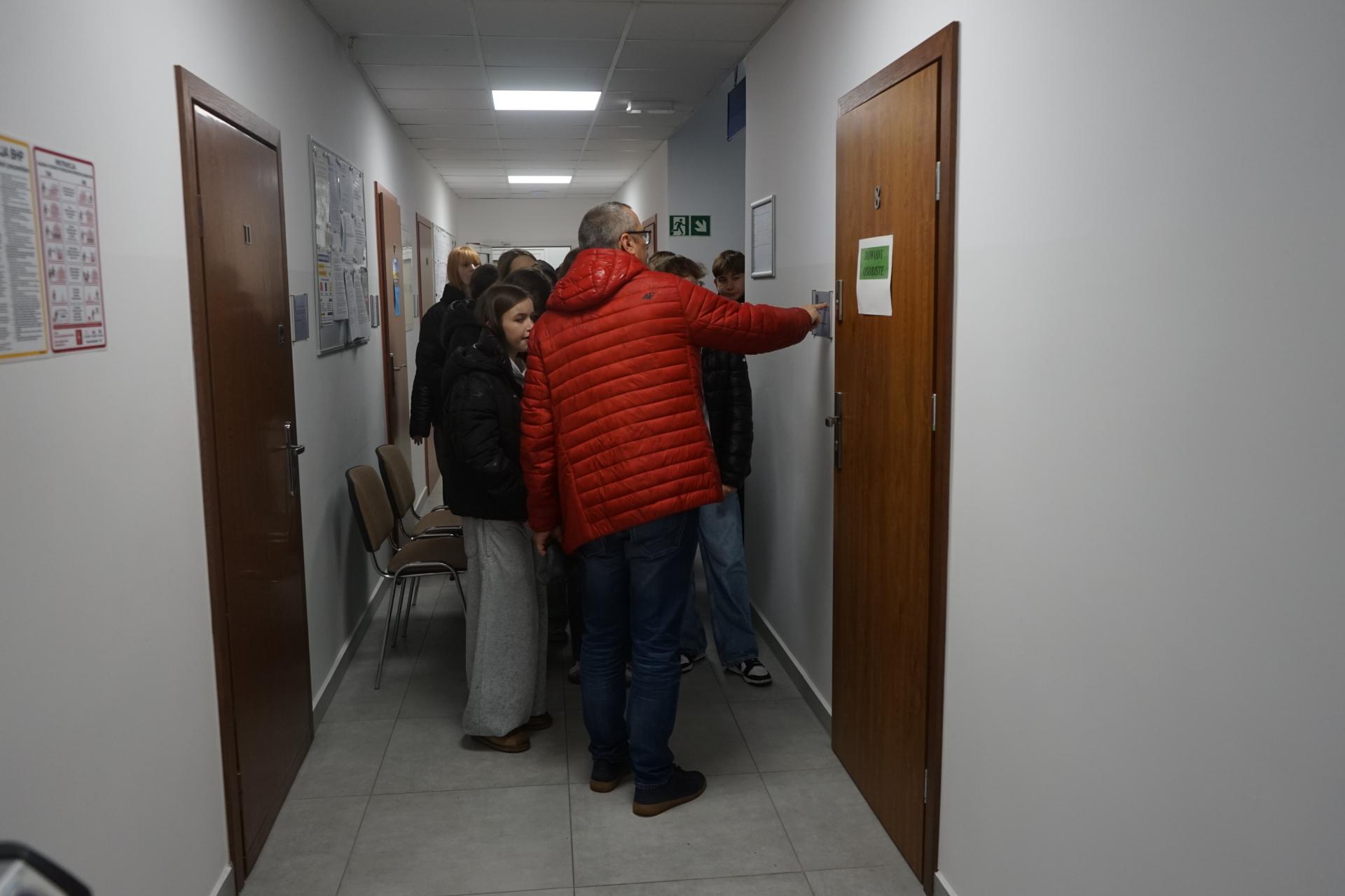 Ósmoklasiści w Urzędzie Miejskim
