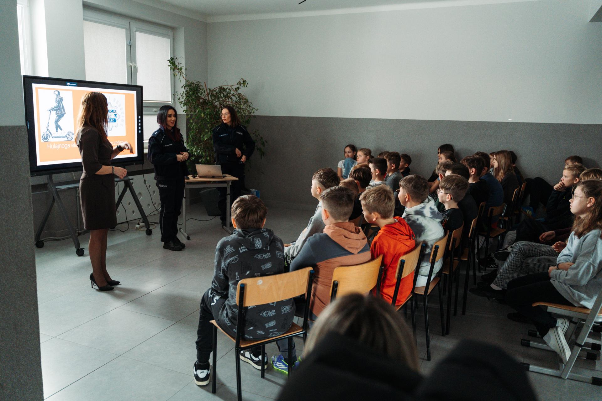 Szkolenie dla uczniów SP Łączki Brzeskie