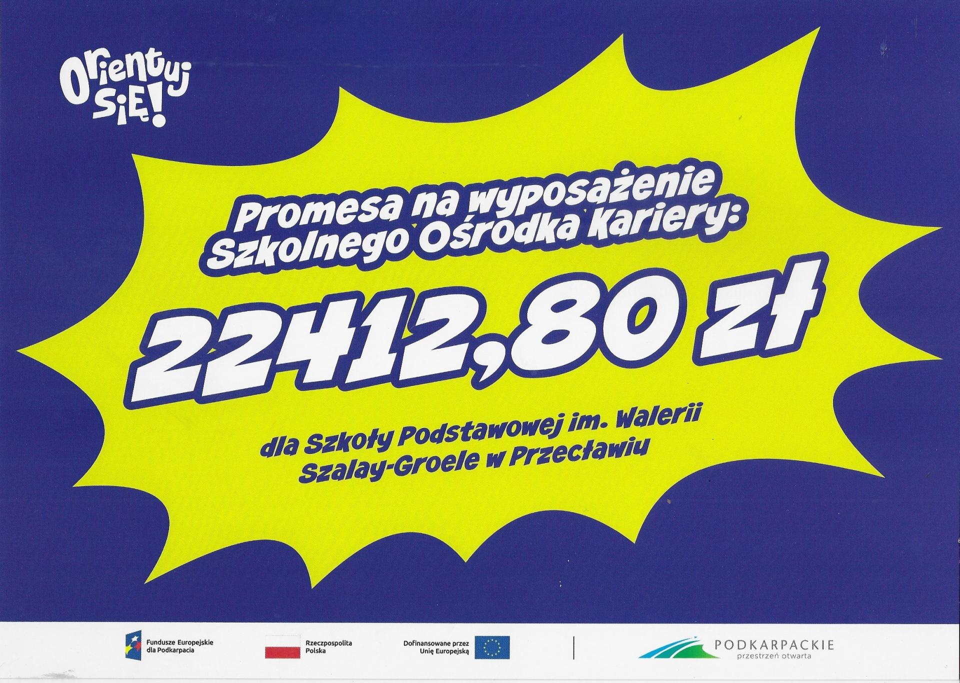 Wręczenie promes na wyposażenie Szkolnych Ośrodków Kariery
