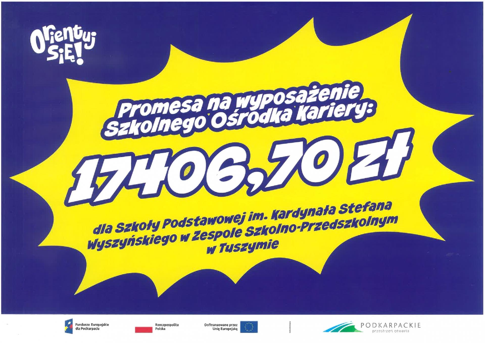 Wręczenie promes na wyposażenie Szkolnych Ośrodków Kariery