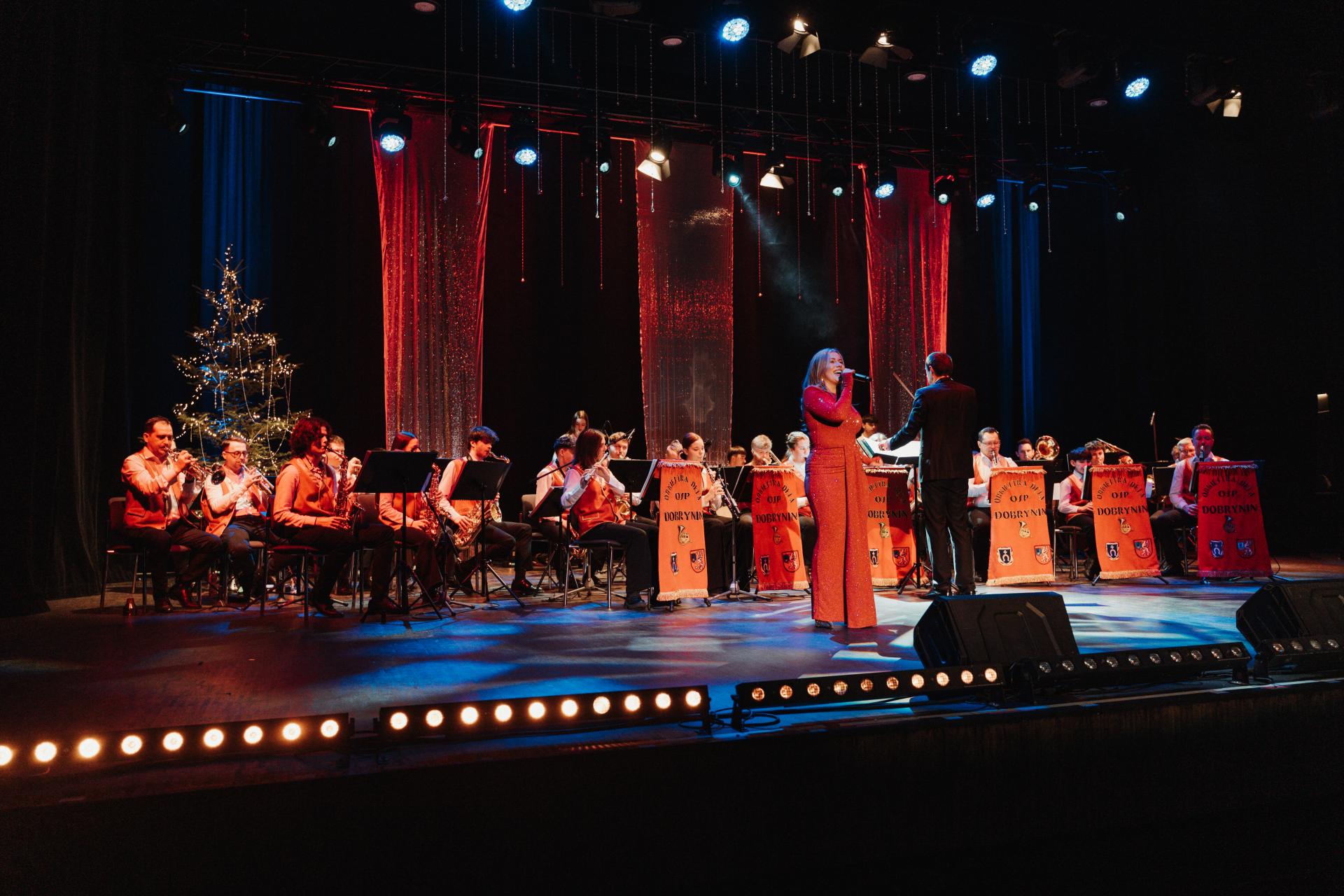 Koncert Noworoczny w wykonaniu Orkiestry Dętej Dobrynin