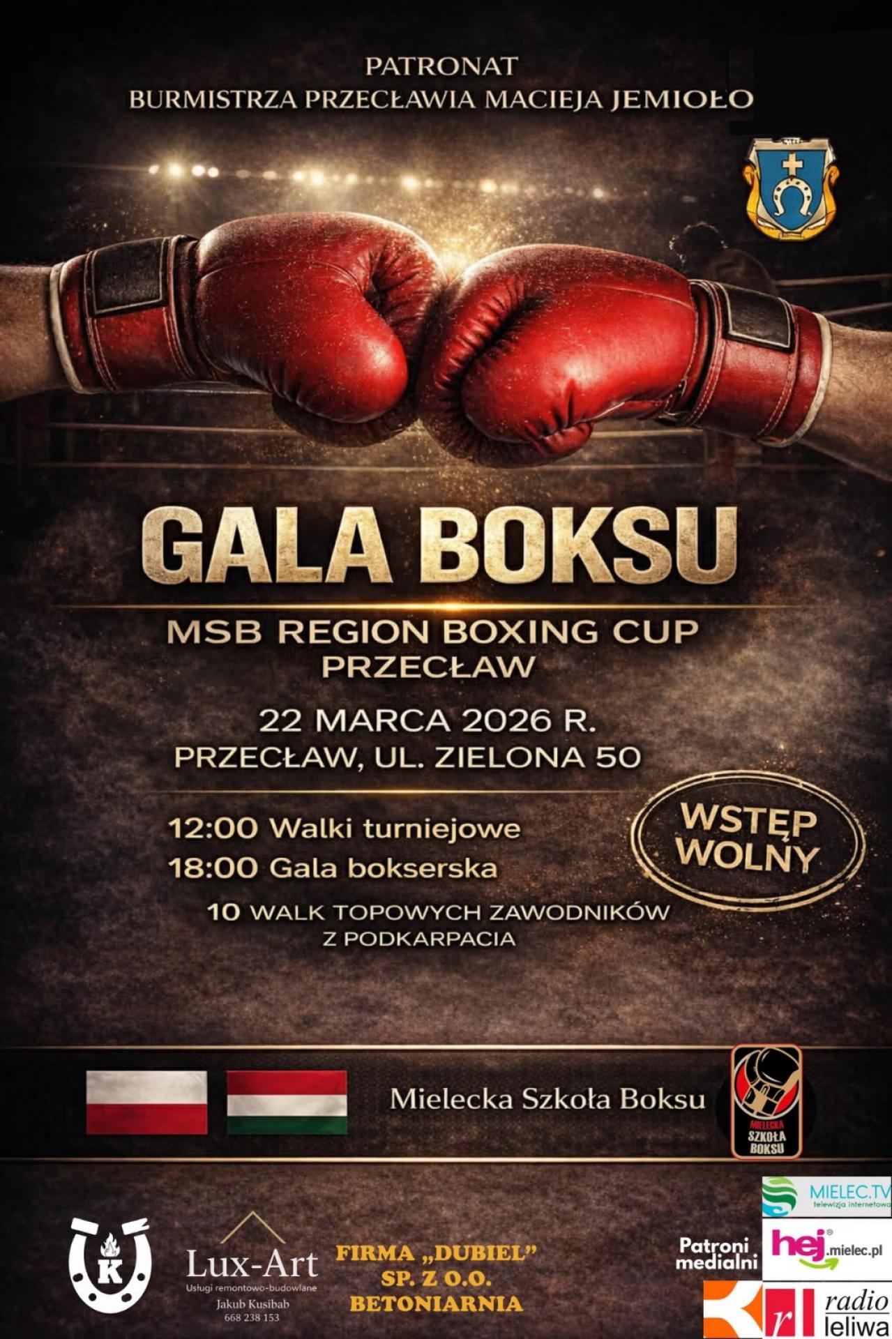 Gala Boksu w Przecławiu