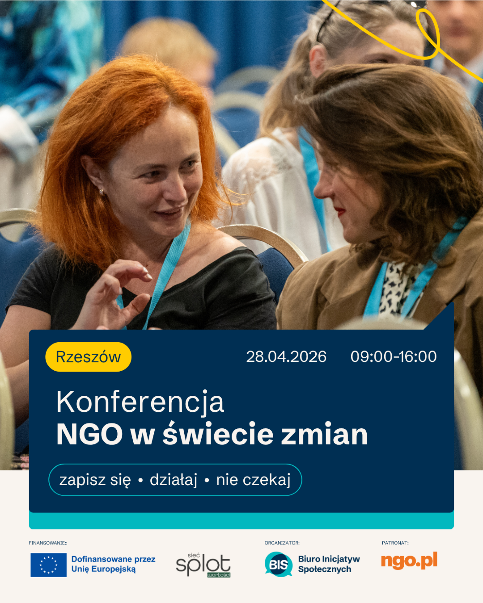 Konferencja: NGO w świecie zmian – działaj nie czekaj!