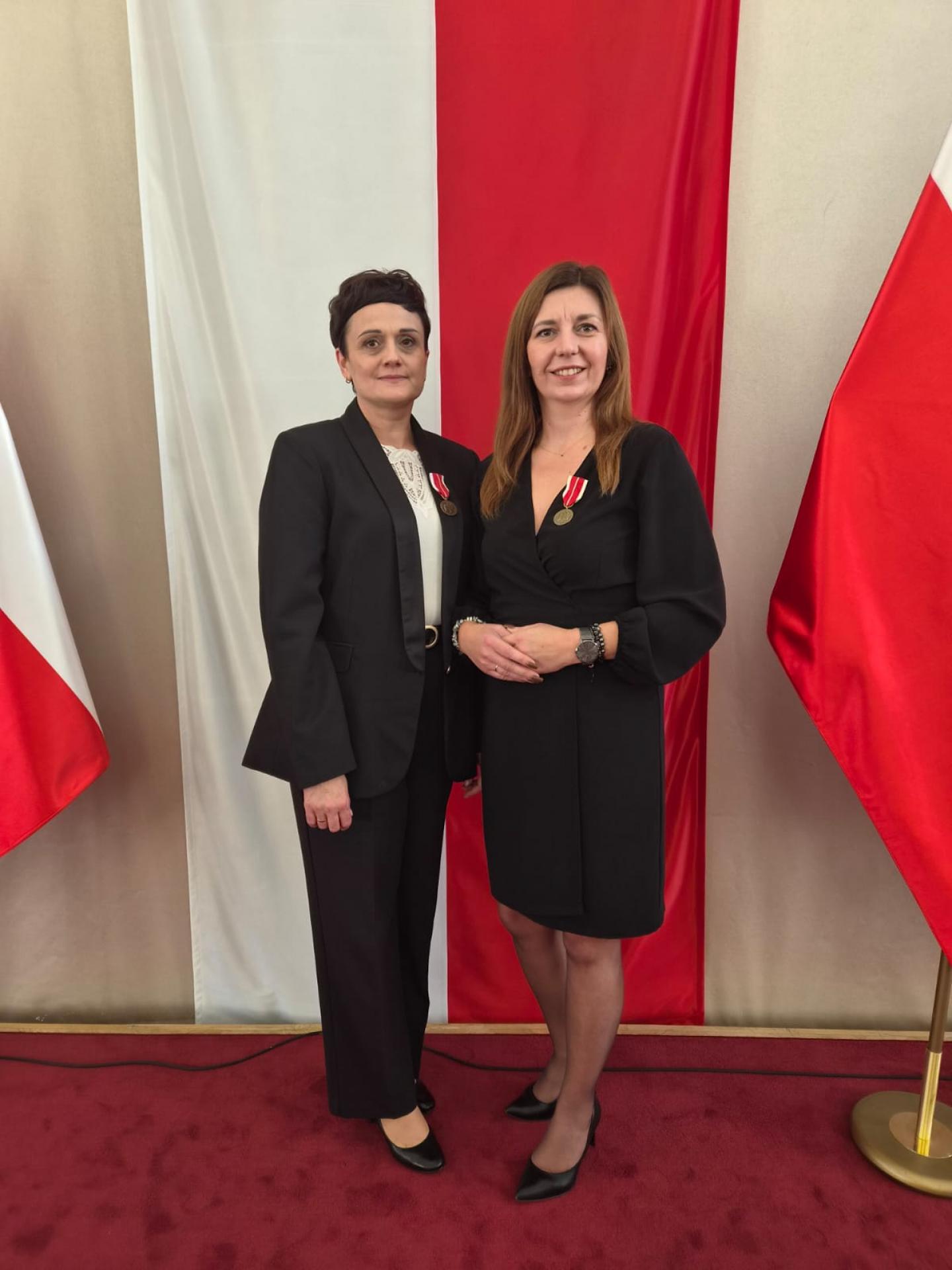 Anna Bogdan i Beata Cudecka